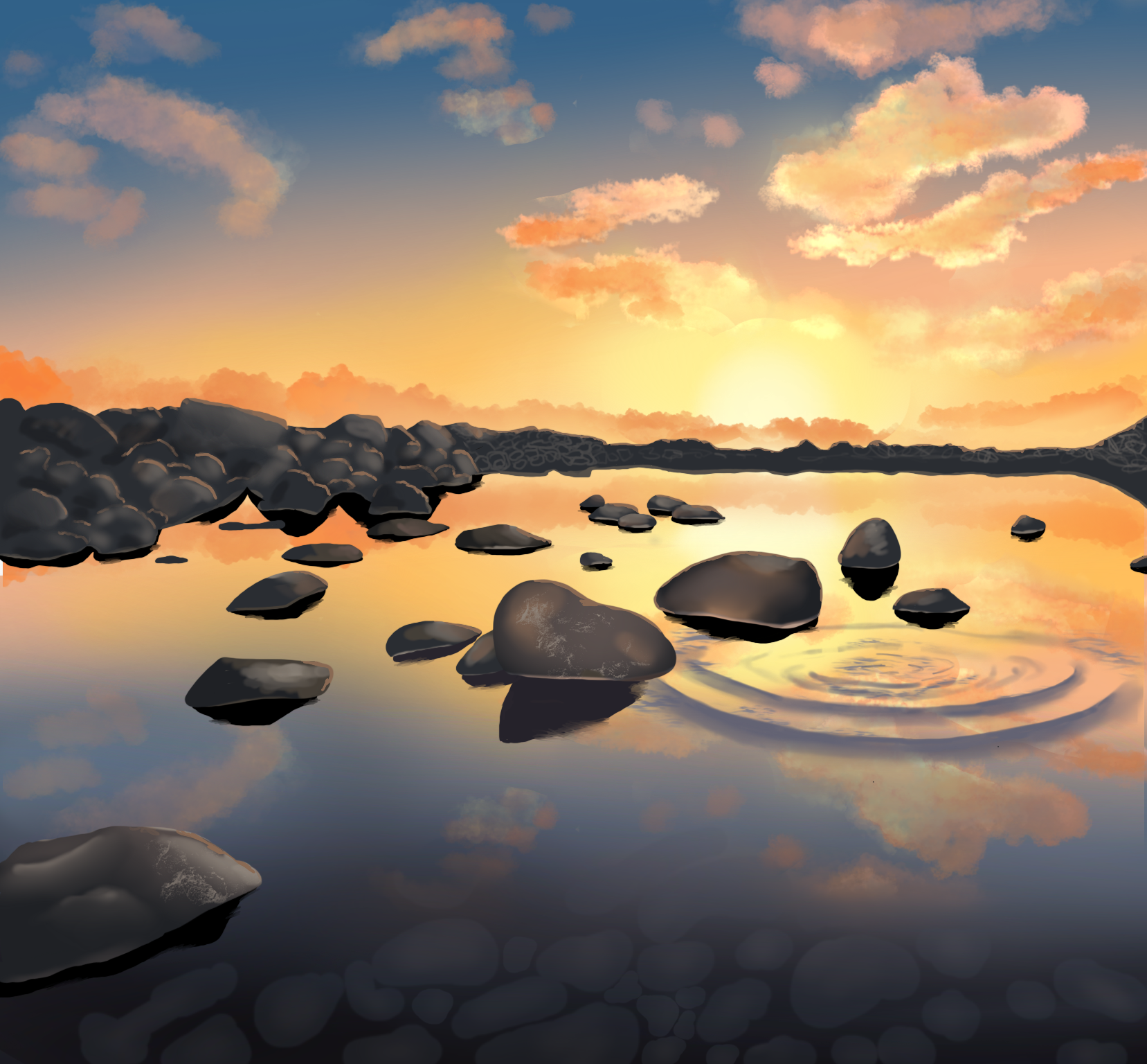 landscape illustration